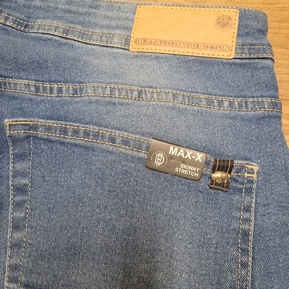 NWT! Buffalo David Bitton x Righteous Culture Six-X Slim Straight Stretch Jeans - Picture 7 of 11